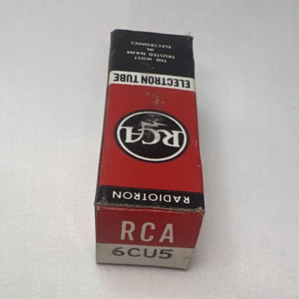 RCA Radiotron 6CU5 Electron Vacuum Tube - Model RCA 6CU5 - Includes Box